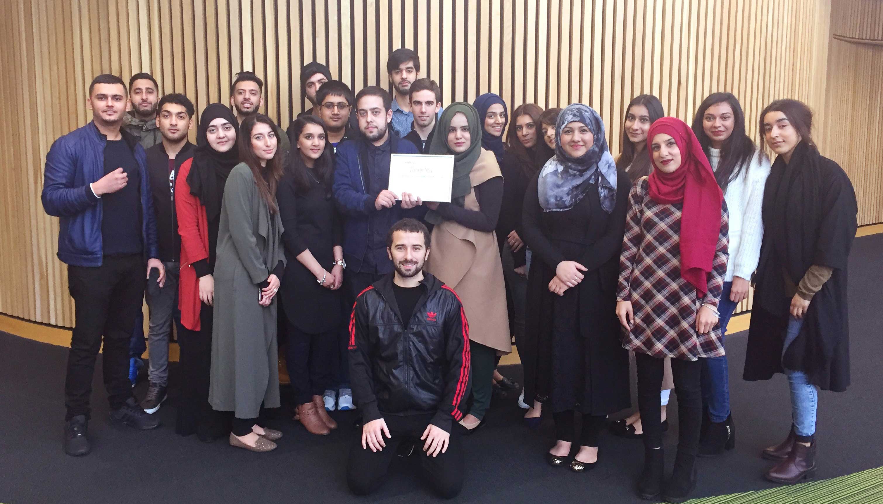 Bradford College students